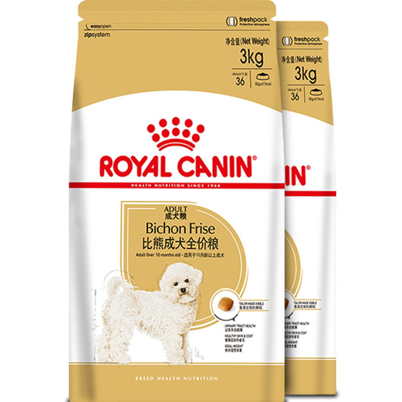 Royal Canin皇家狗粮比熊成犬粮bf29 3kg 2比熊