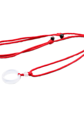 暗黑系项链一对玛瑙指环吊坠学生