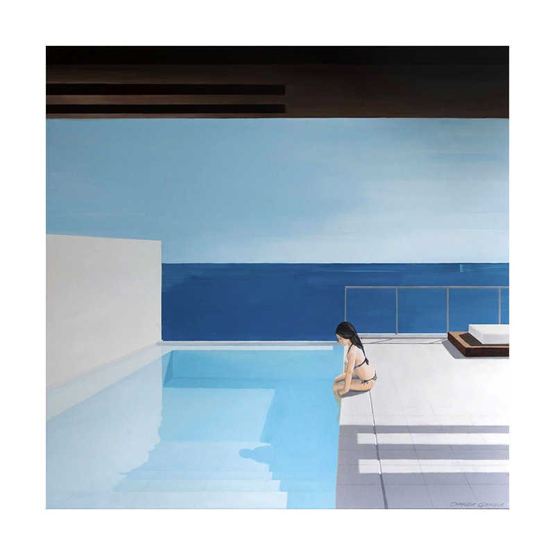 Darek Grabus小众艺术画书房文艺挂画世界名画性冷淡风格装饰画