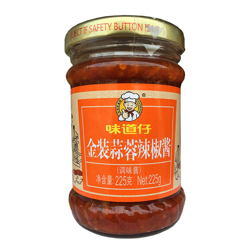 2瓶红桥味道仔金装共蒜蓉辣椒酱