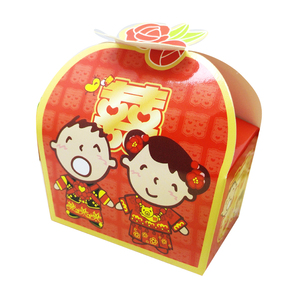 港版中式大口仔喜糖盒 婚庆用品 结婚用品 礼品盒喜糖袋