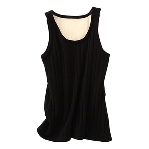 保暖背心女加厚加绒紧身学生冬季秋冬款内穿纯棉内衣修身打底上衣