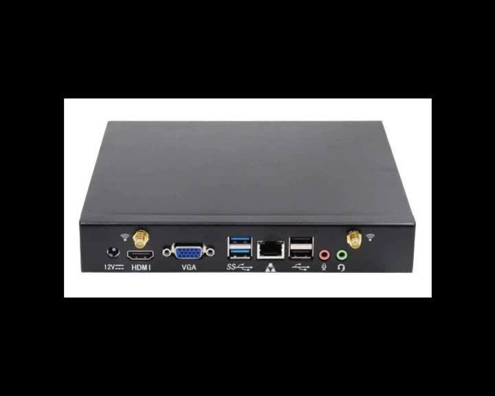 [office Pc!!] Fanless 12v Mini Pc I5 Ultra Low Power 1000mbps High Speed Mini Pc With Pci Slot