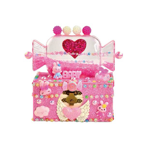 糖果宝箱宝盒手工diy制作收纳盒女孩生日礼物儿童玩具首饰盒玩具