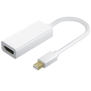 minidp转hdmi转接线vga笔记本连4K电视显示器投影仪迷你小dp转换头雷电视频连接转换器电脑