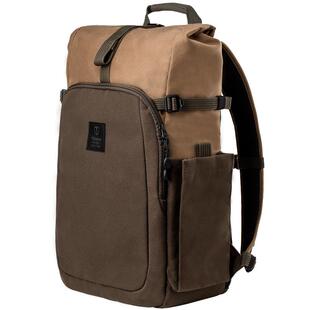 天霸摄影包tenba休闲双肩相机包专业防泼水上下分仓户外微单反背包 富尔顿V2 10L 14L 16L黑色橄榄色