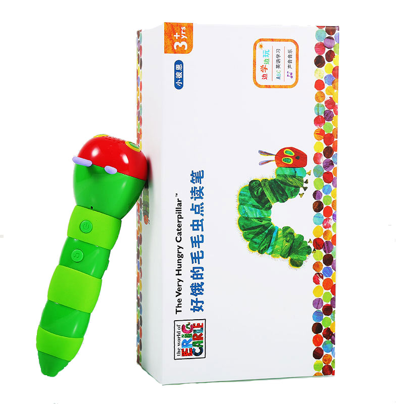 PLUS】小彼恩毛毛虫点读笔2.0 一体机wifi版彩虹兔欢唱童谣牛津