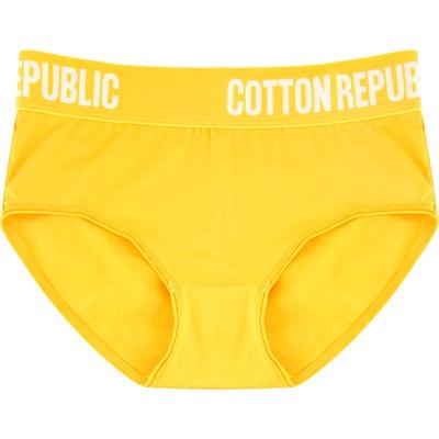 cottonrepublic/宽中腰棉质内裤