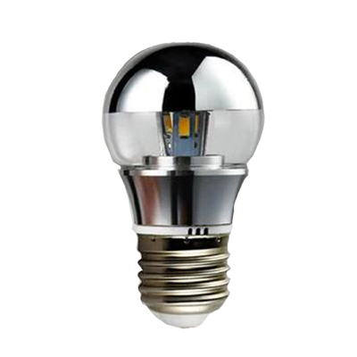 LED半电镀E14 E27无影灯泡3W白光暖光灯泡魔豆吊灯光源G45球泡