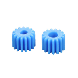 0.5模数 塑料主轴齿轮 D字孔模型小车玩具配件 15T 孔径3mm 4mm