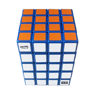 Calvin开尔文445偏心魔方不等阶限量版异形四四六蓝儿童益智玩具