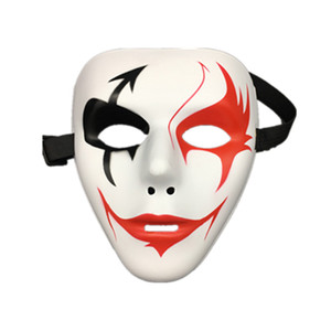 万圣节面具化妆舞会cosplay全脸男面罩彩绘街舞跳舞面具抖音同款