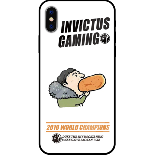 纪念IG战队王思聪吃热狗适用iphone13pro手机壳苹果17/16promax华为pura70mate80小米17pro定制王校长吃面包