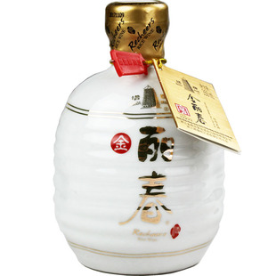 绍兴塔牌十年金丽春礼盒特型黄酒350ml*2瓶带甜味老酒多省包邮
