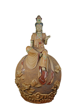 大师精品中式风家居门石湾陶瓷