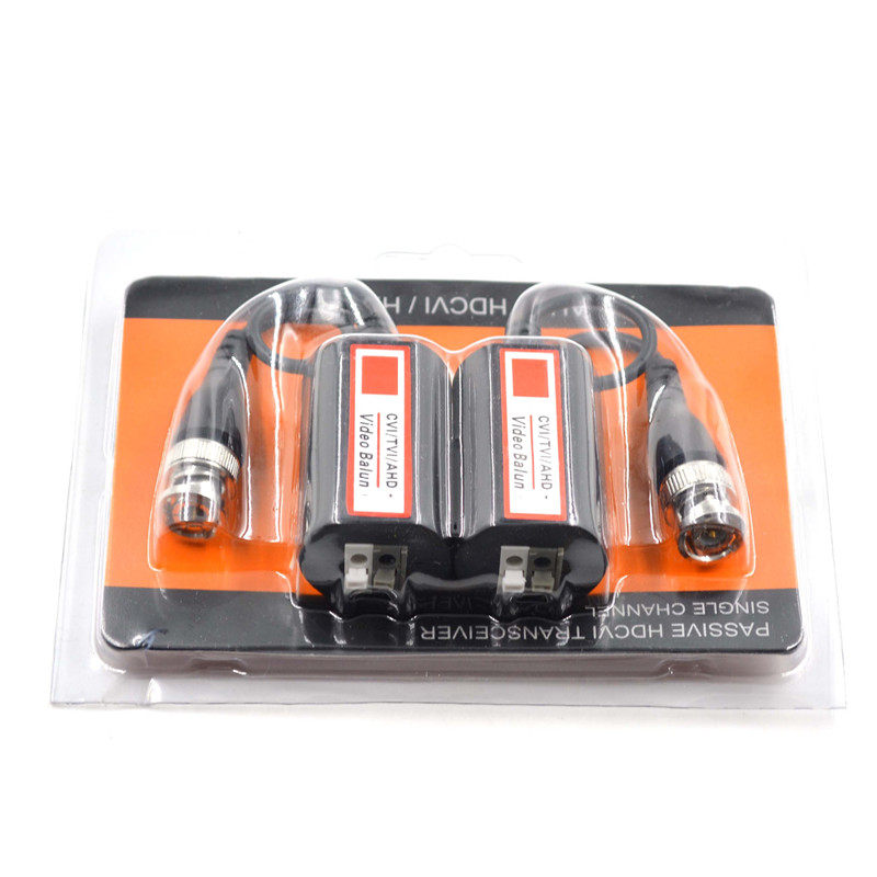 包邮 CVI/AHD/TVI无源双绞线传输器 防雷抗干扰 网络同轴高清监控