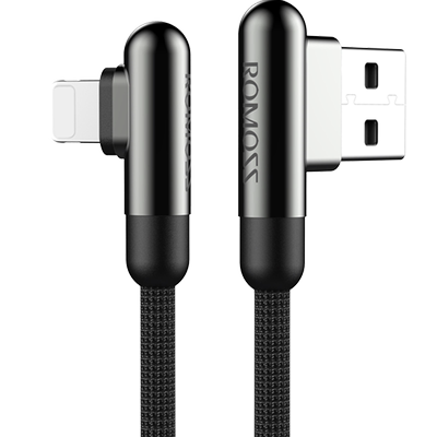 罗马仕苹果弯头快充数据线