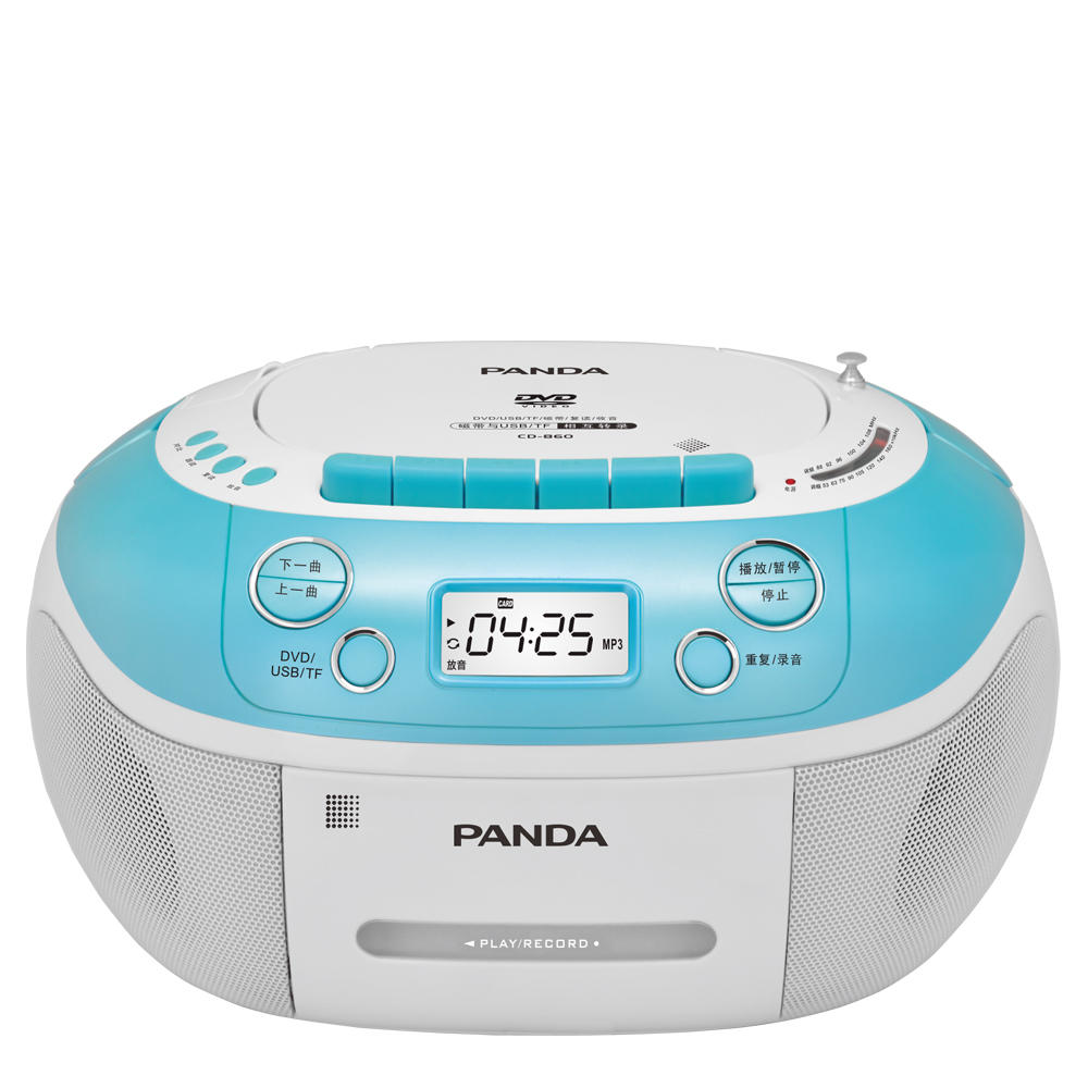 熊猫cd-860遥控dvdu盘U盘TF卡