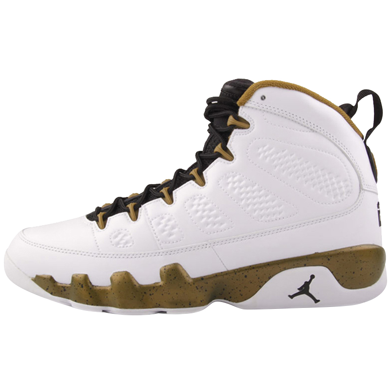 北卡大学 Air Jordan 9 Statue AJ9白金铜像篮球鞋 302370-109