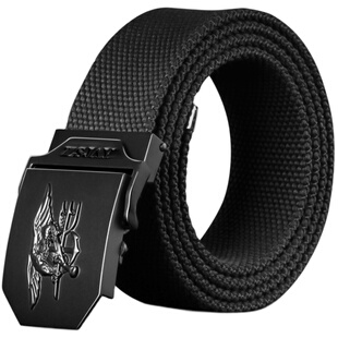 【美军】战术鸟藏宝图丨腰带男武装皮带自动扣编织帆布牛仔裤腰带