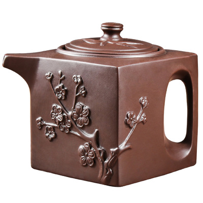 不锈钢大容量梅竹茶碗宜兴紫砂壶