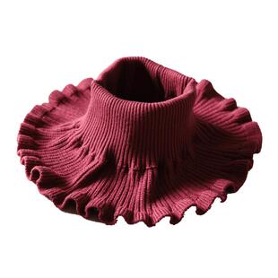 纯凝WB00138新品秋冬高领毛衣围脖假领子针织立领欧美围巾脖套