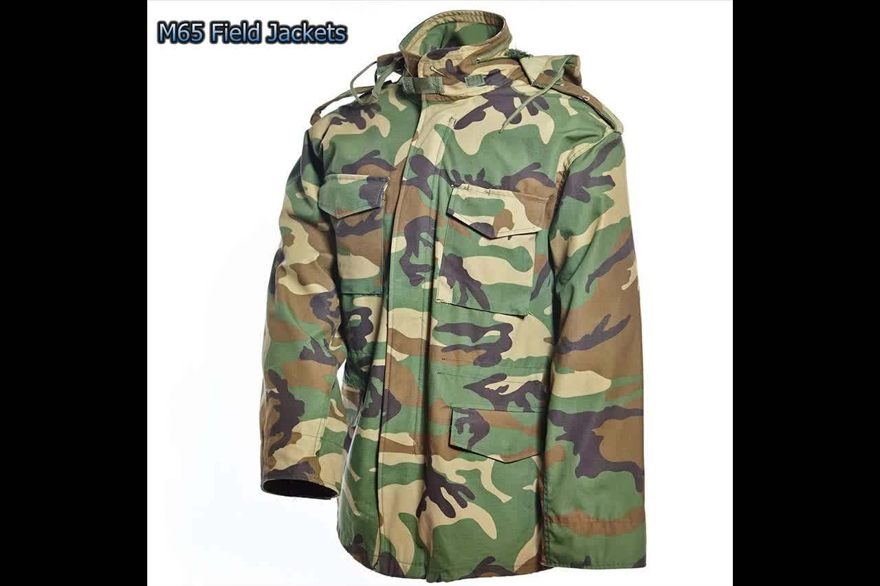 Wholesale Men's Jacket Thickening Military Uniform Cp Multicam Camo M65