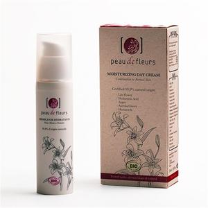 法国蝶玛白百合保湿焕肤日霜 天然植物面霜乳液 平衡紧致抗衰老