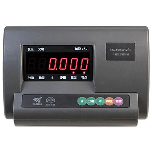 上海耀华XK3190-A12+E称重仪表显示器电子地磅仪表叉车秤台秤表头