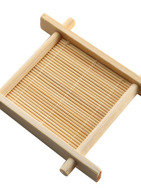 竹制品杯垫井字形创意茶艺隔热垫