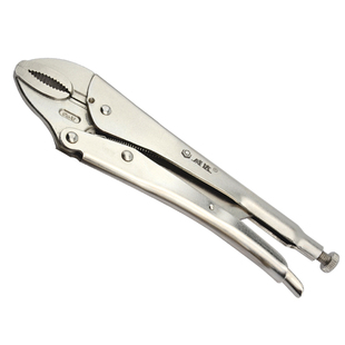 威达圆口大力钳尖嘴带刃钳子多功能工业级12寸大力钳300长固定夹