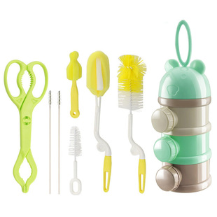 奶瓶刷婴儿洗奶瓶刷子奶嘴刷吸管刷清洗刷清洁刷海绵刷套装杯刷