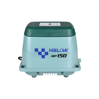 日本绿龟正品日本海宝HIBLOW 鱼池专用超静音超强力气泵 绿龟增氧