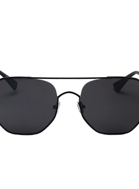 古力娜扎透明个性风黑色太阳镜