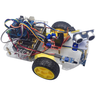 arduino uno R3智能小车 循迹 避障 遥控 蓝牙机器人套件 可编程