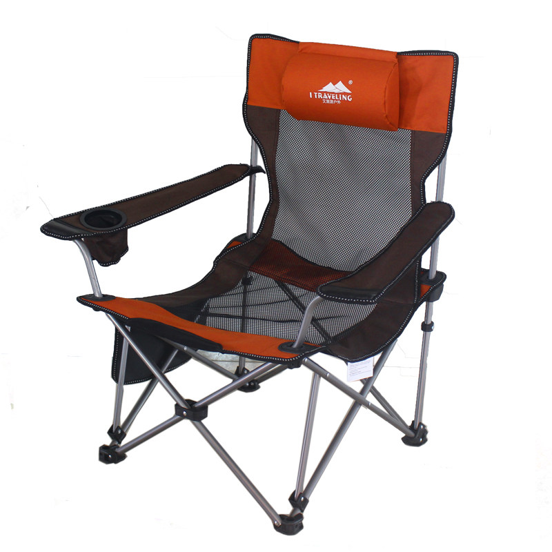 艾旅游户外休闲折叠桌椅五件套便携组合靠背椅沙滩躺椅坐躺两用椅