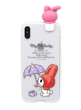 iphone韩国趴趴立体凯蒂猫手机壳