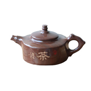 清仓特价纯天然木鱼石功夫茶壶茶具非陶瓷紫砂原石净化水山东特产