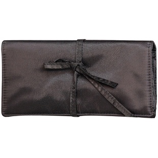 倾颜堂竹宝化妆刷收纳包9孔刷具包 可放化妆品防水便携折叠美妆包