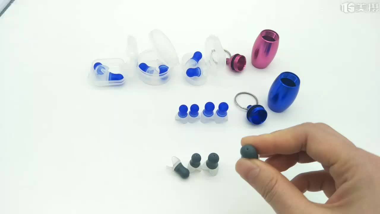 Travel Use Airplane Silicone Earplug For Pressure Reduce Noise
