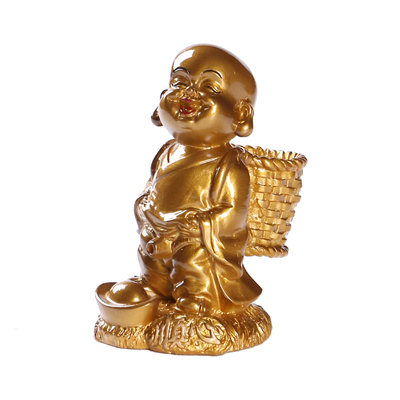 豪跃创意变色茶宠尿童摆件小和尚