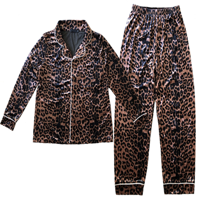 大码睡衣套装女胖mm加肥加大200斤秋冬金丝绒甜美家居服宽松显瘦