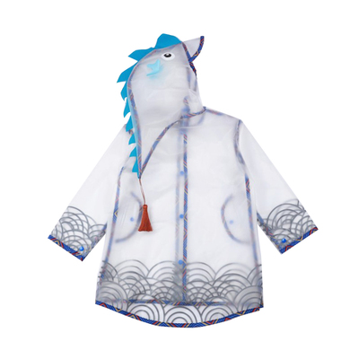 卡通可爱透明柔软舒适1-12岁雨披