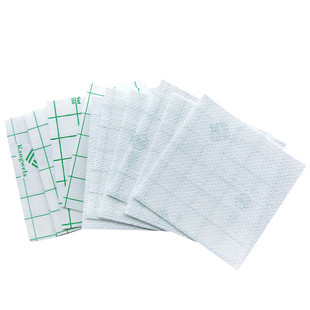 网格水刺无纺布胶布纱布敷料透气自粘穴位贴三伏贴肚脐敷药6厘米