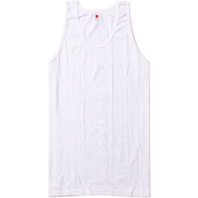 hanes恒适背心纯棉宽松无袖