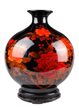 景德镇陶瓷器插花水培居家桌面