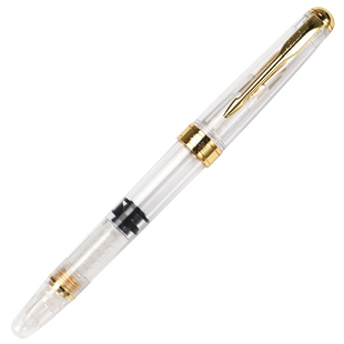 派利011钢笔学生专用明尖活塞旋转吸墨树脂笔身三年级小学生灌墨