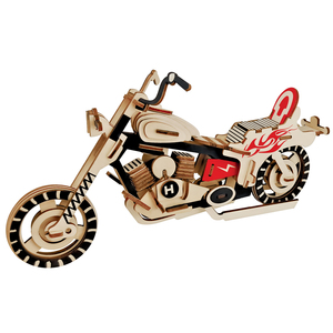 六一儿童节礼物木质3D立体拼图男孩女孩木制房子益智玩具拼装模型