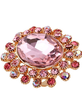 欧美风夸张水晶合金装饰大宝石