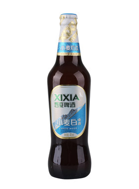 西夏小麦白465ml*12瓶宁夏啤酒
